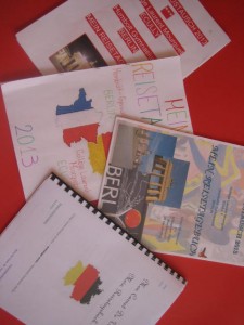 Quelques carnets de voyage des élèves français