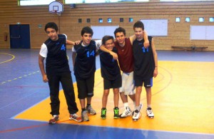 Equipe minimes basket du collège Laurent Mourguet