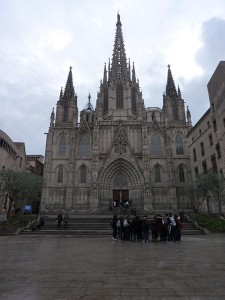 quartier gothique : la cathédrale